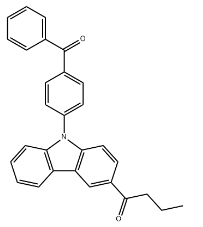  1-(N-4-苯甲酰基苯基咔唑-3-)-1-丁酮